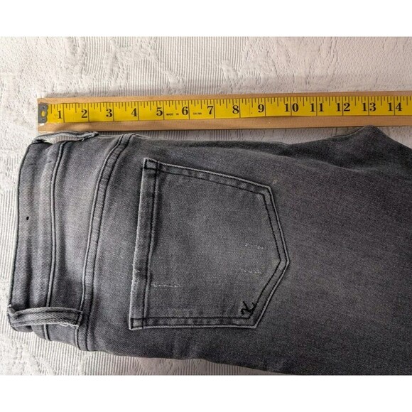 KUT From The Kloth Gray Connie High Rise Women 6 Ankle Skinny Distressed Jeans - Picture 11 of 14